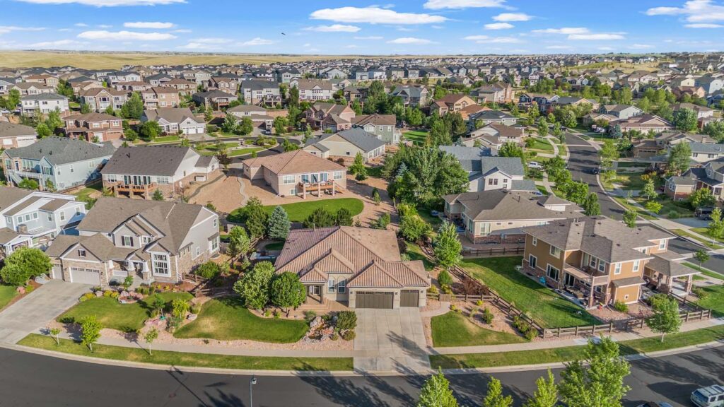 Real Estate Aerial Aurora
